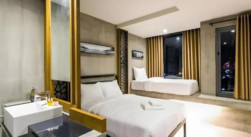Bed in B2 Khon Kaen Boutique & Budget Hotel