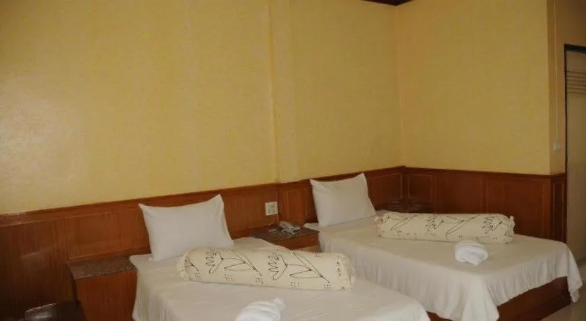 Bed in Saraburi Garden Resort