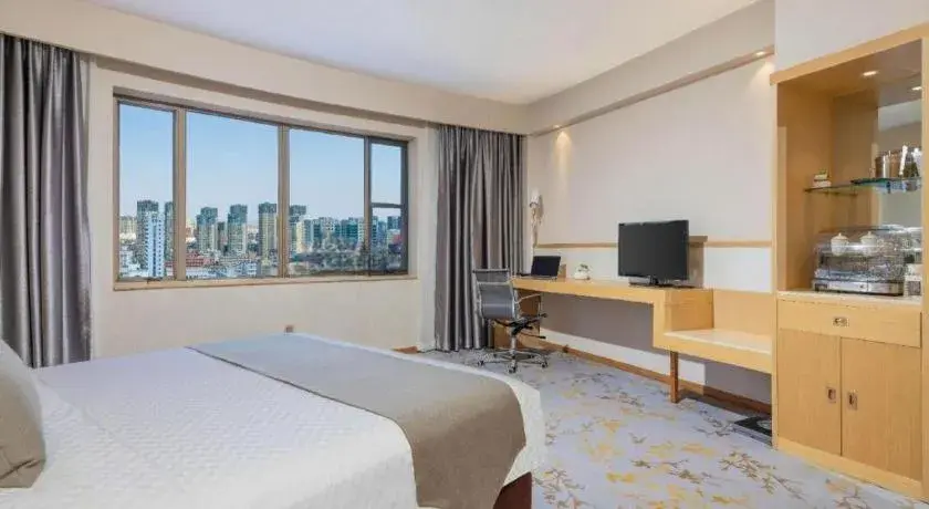 Bed in Kunming Jinjiang Hotel Bed in Kunming Jinjiang Hotel