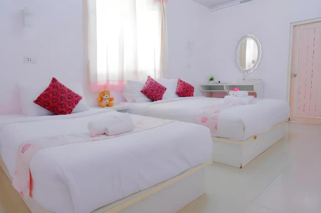 Bed in Wiangphumin Hotel