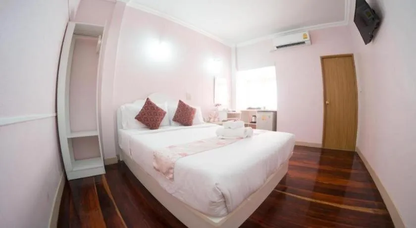 Bed in Wiangphumin Hotel