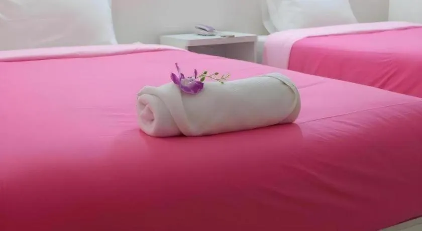 Bed in Wiangphumin Hotel