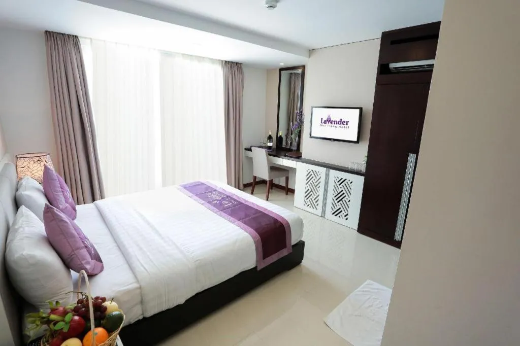 Bed in Lavender Nha Trang Hotel