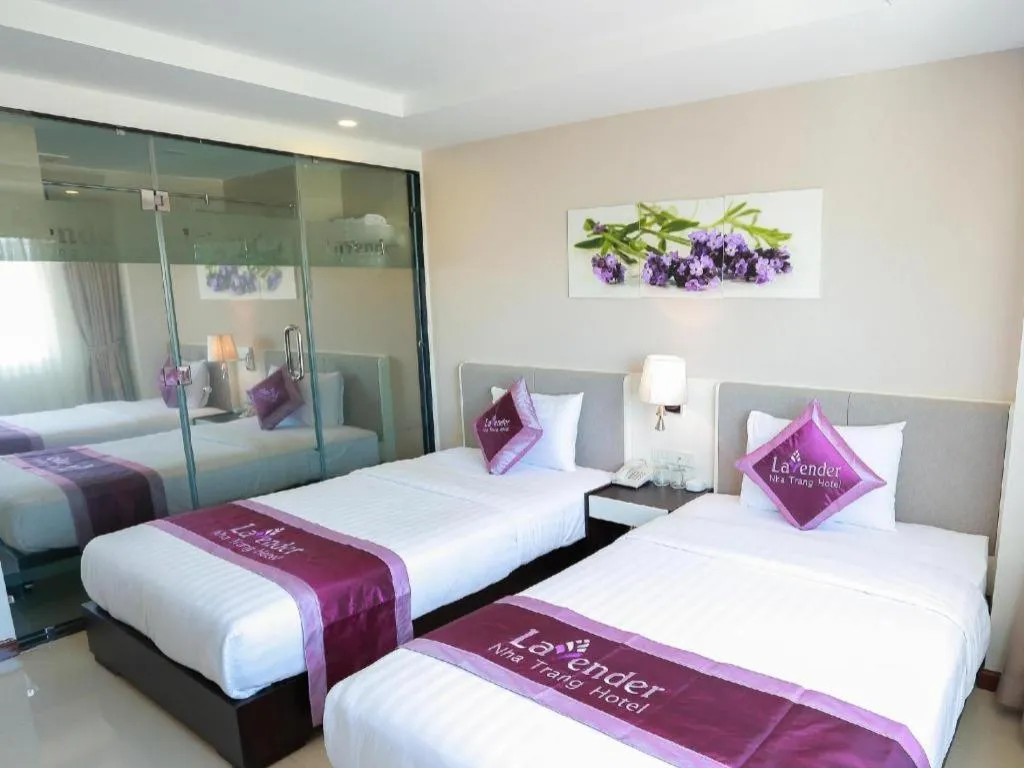 Bed in Lavender Nha Trang Hotel