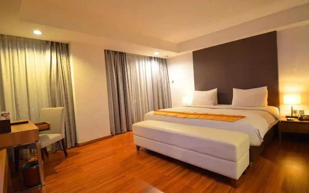 Bed in Arch Hotel Bogor Bed in Arch Hotel Bogor