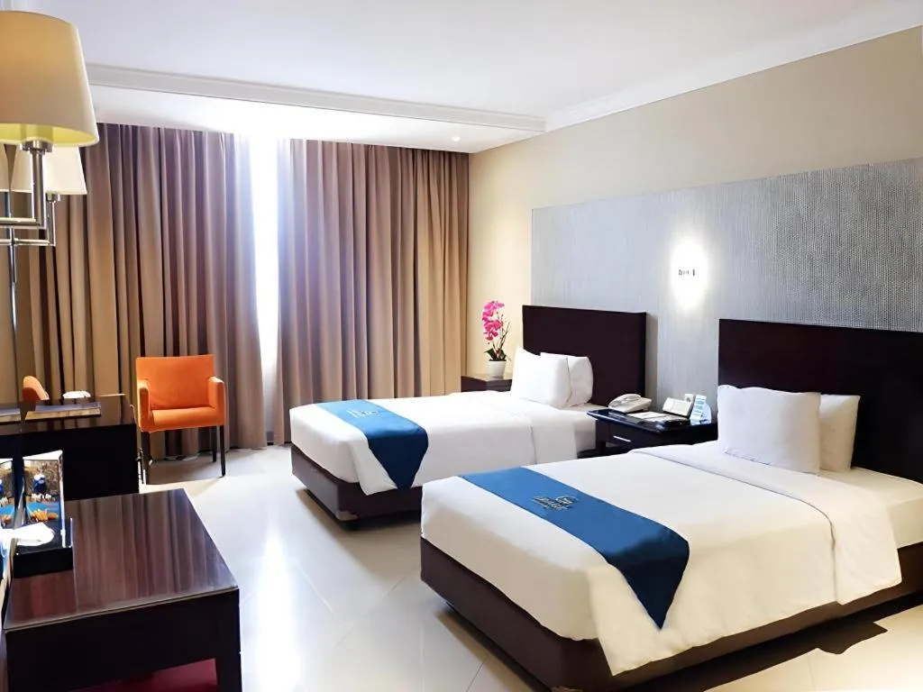 Bed in Grage Hotel Cirebon