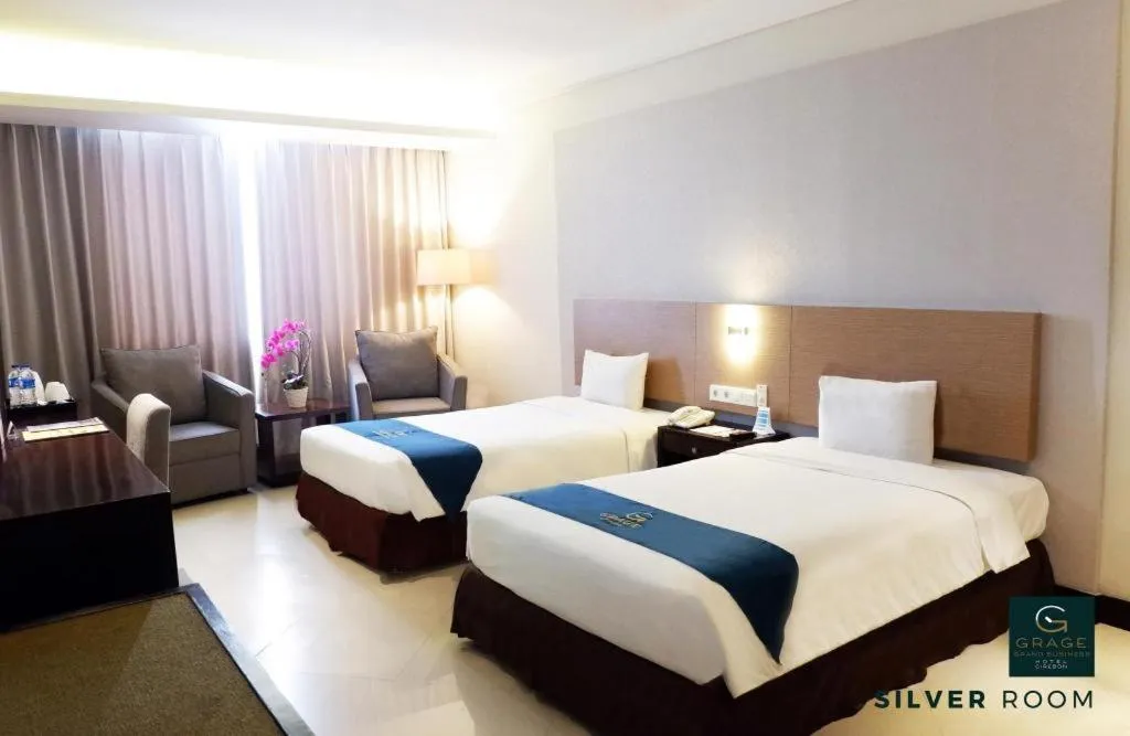 Bed in Grage Hotel Cirebon