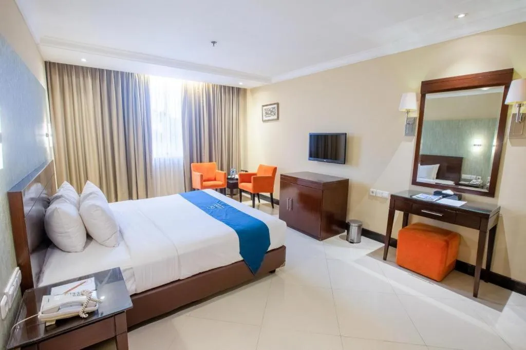 Bed in Grage Hotel Cirebon