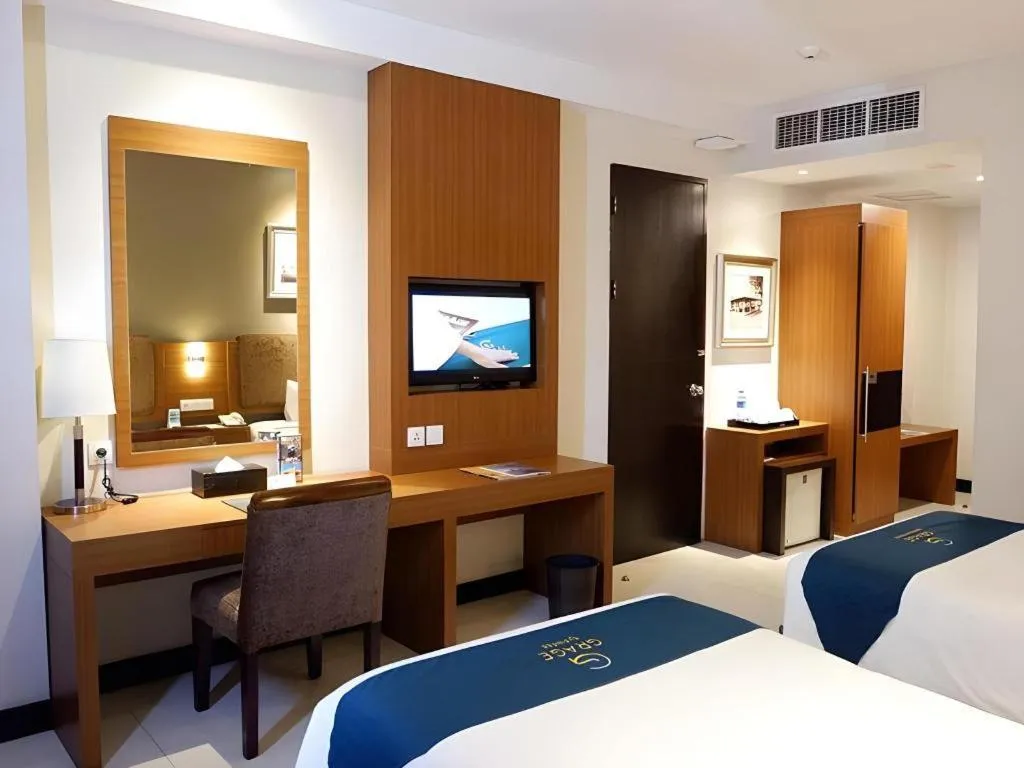 Bed in Grage Hotel Cirebon