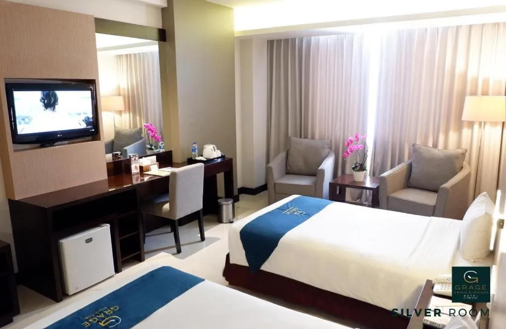 Bed in Grage Hotel Cirebon