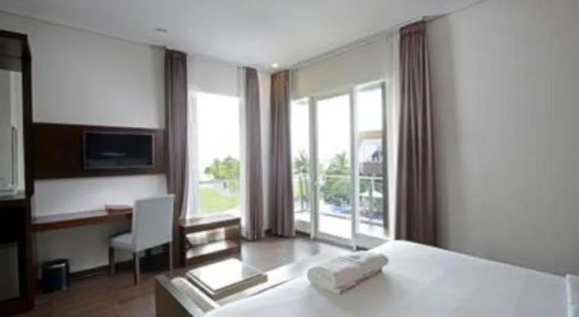 Bed in D'Season Premiere Hotel