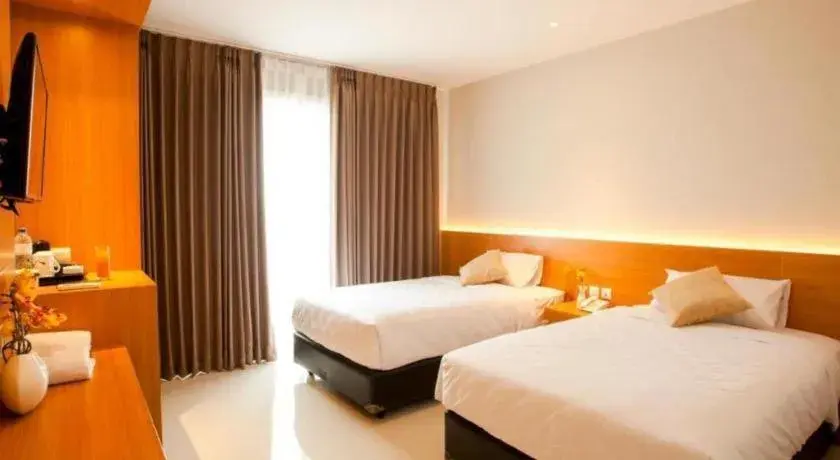 Bed in D'Season Premiere Hotel Bed in D'Season Premiere Hotel