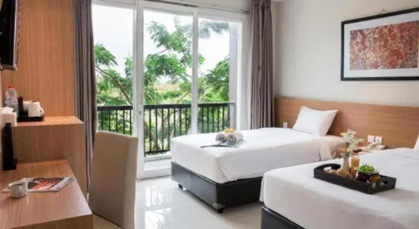 Bed in D'Season Premiere Hotel Bed in D'Season Premiere Hotel