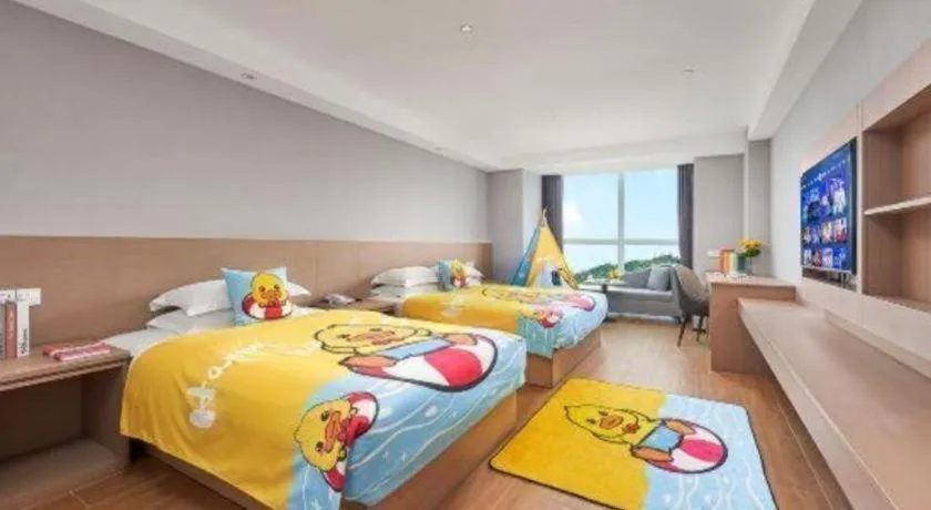 Bed in Grand Nest Hotel (Tang Jia Wan Beach)