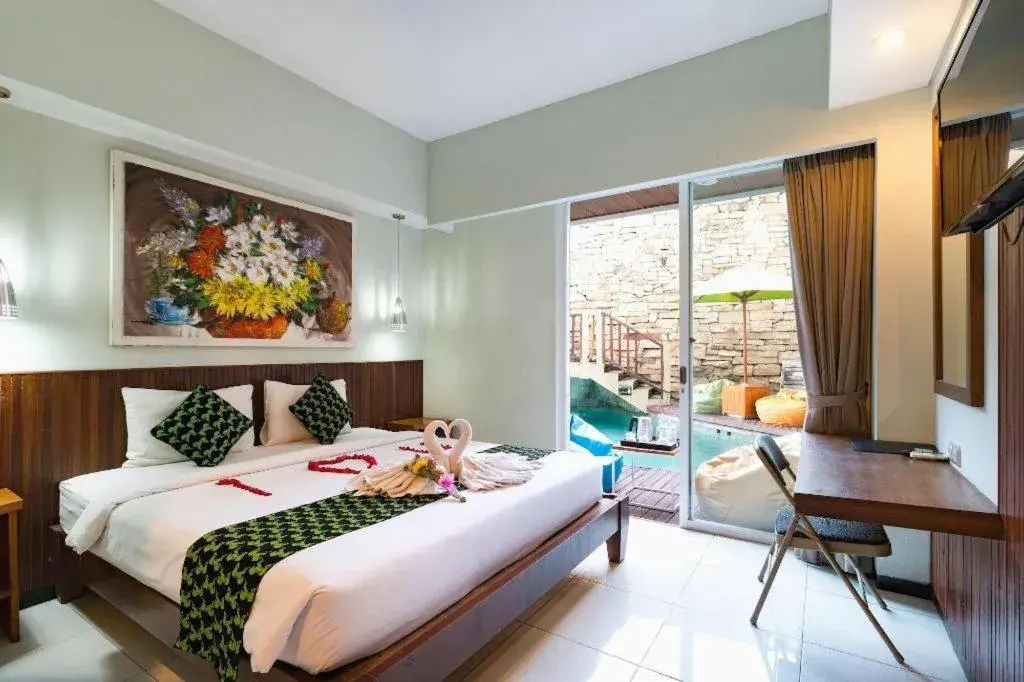 Bed in Hadi Poetra Hotel Bed in Hadi Poetra Hotel