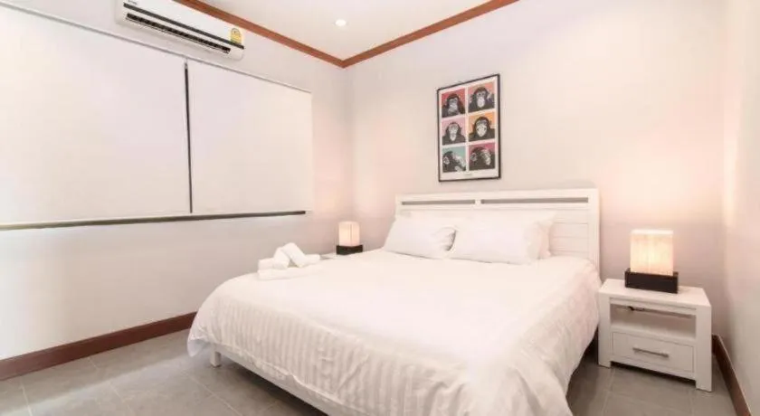 Bed in Thailand Resort Hotel