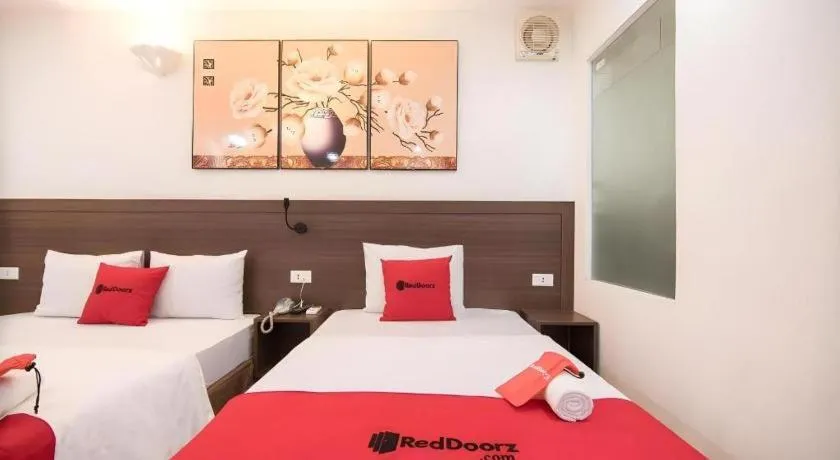 Bed in Ha Noi Vang Hotel Hoang Ngan