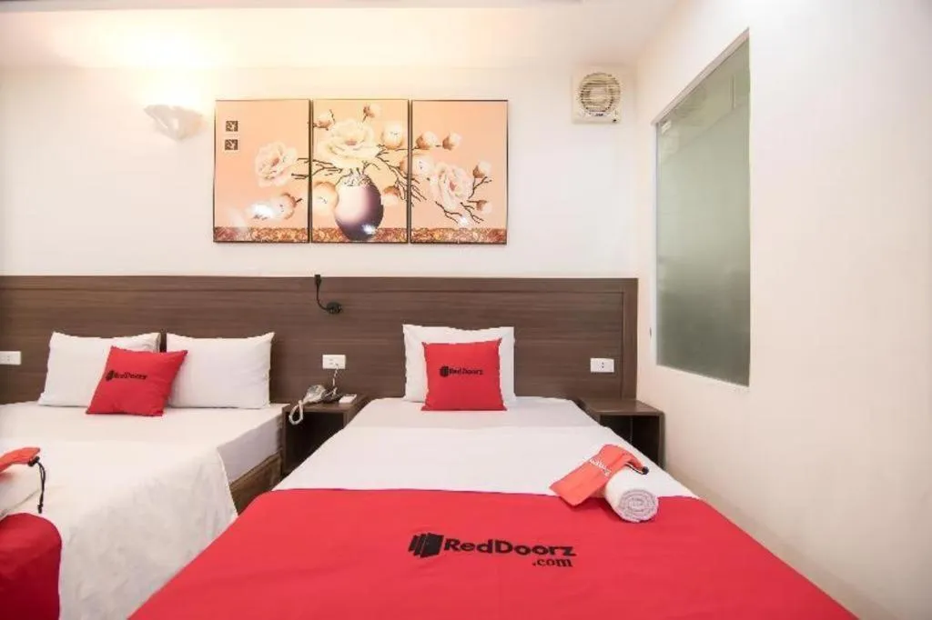 Bed in Ha Noi Vang Hotel Hoang Ngan