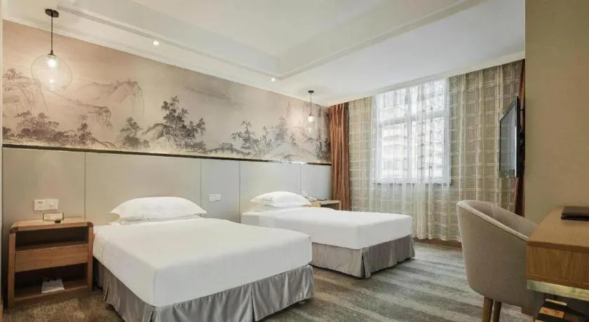 Bed in Chongqing Tianyou Hotel