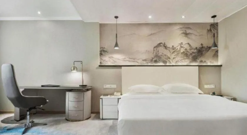 Bed in Chongqing Tianyou Hotel