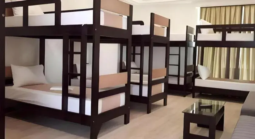 Bed in Anilao Awari Bay Resort Bed in Anilao Awari Bay Resort