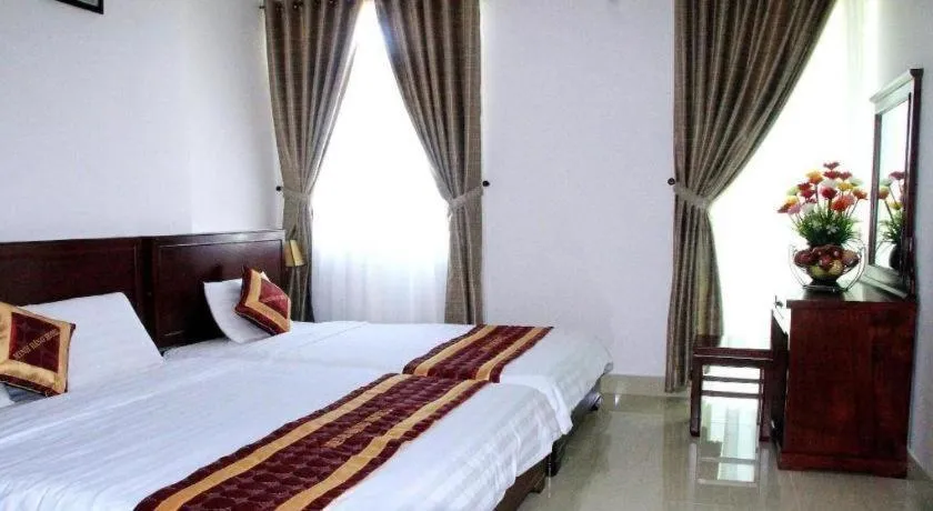 Bed in Minh Dang Hotel