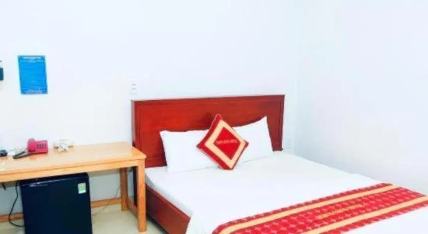 Bed in Minh Dang Hotel