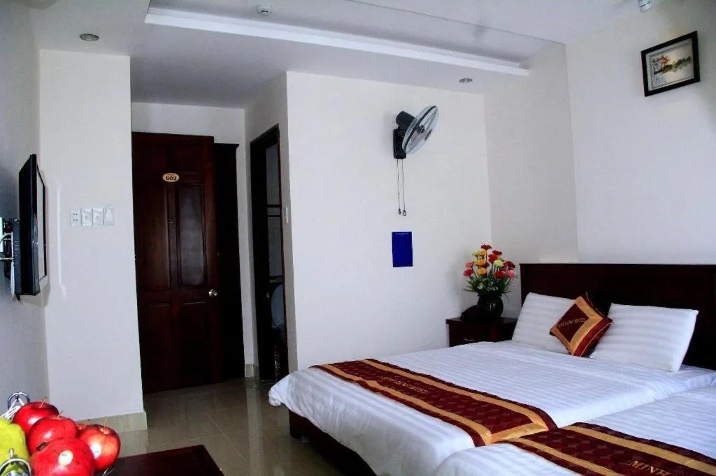 Bed in Minh Dang Hotel