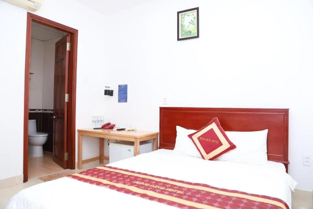 Bed in Minh Dang Hotel