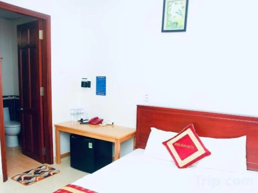 Bed in Minh Dang Hotel