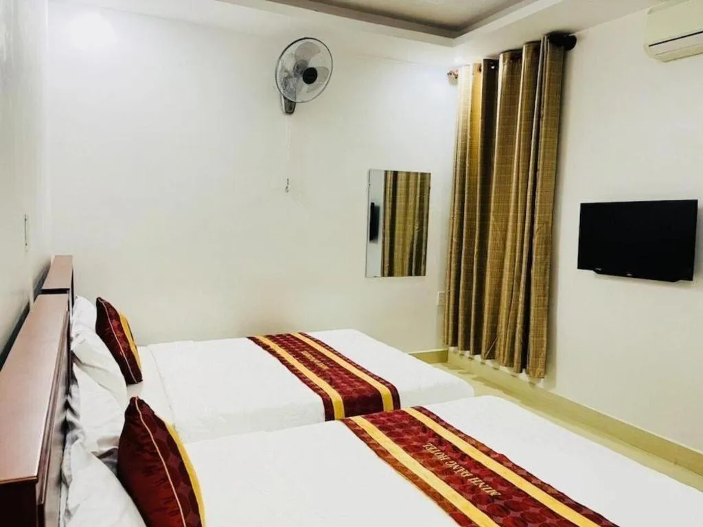 Bed in Minh Dang Hotel