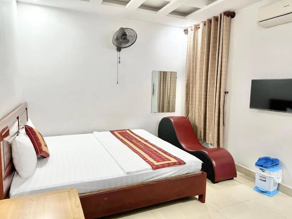 Bed in Minh Dang Hotel