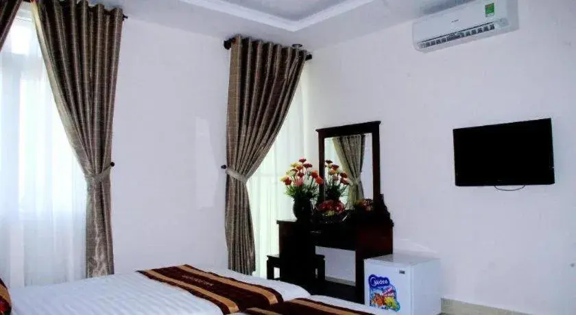 Bed in Minh Dang Hotel Bed in Minh Dang Hotel