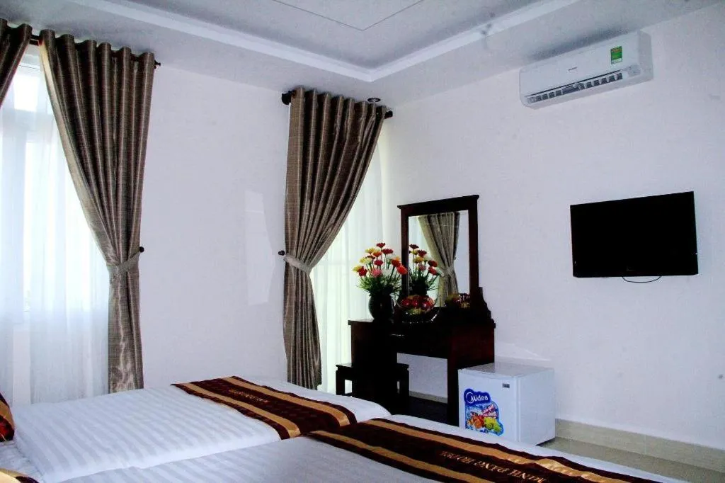 Bed in Minh Dang Hotel