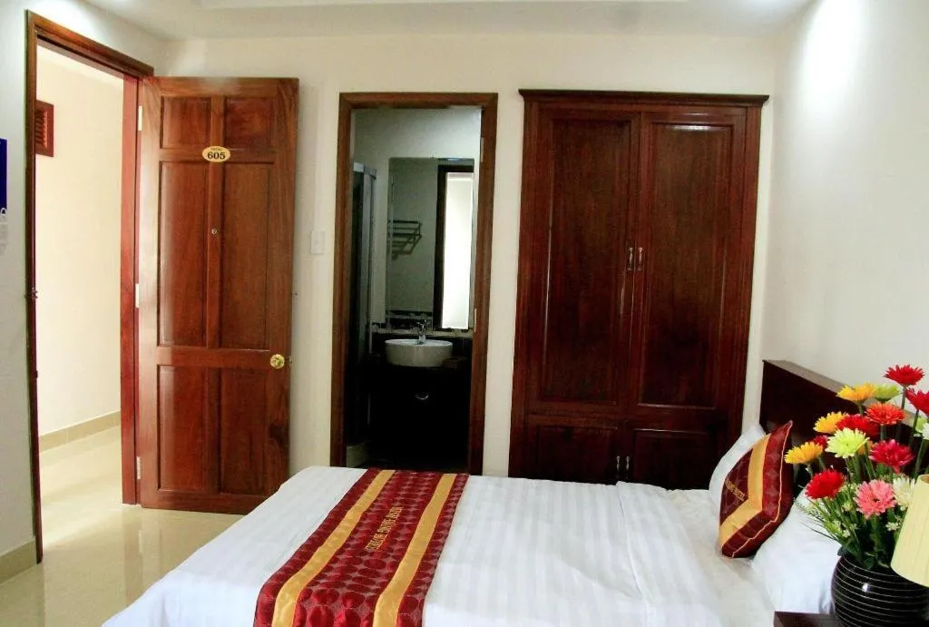 Bed in Minh Dang Hotel