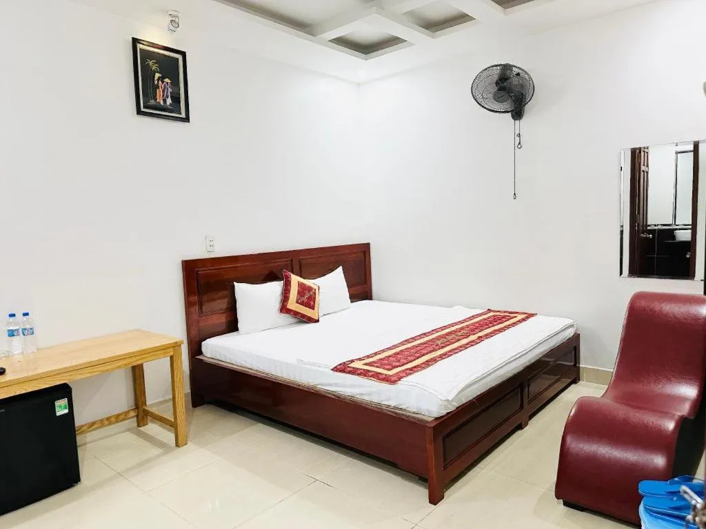 Bed in Minh Dang Hotel