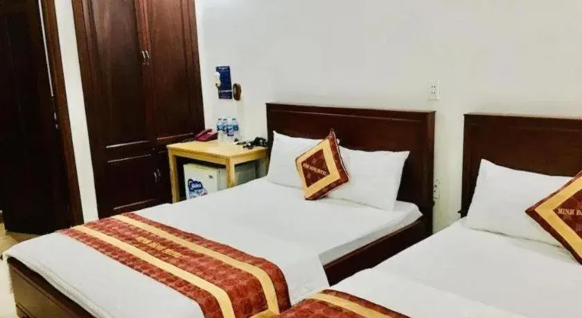 Bed in Minh Dang Hotel Bed in Minh Dang Hotel