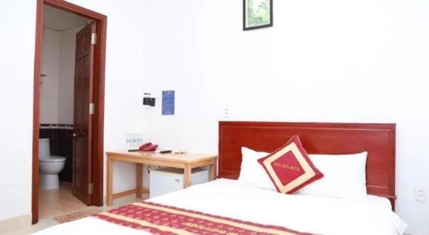Bed in Minh Dang Hotel