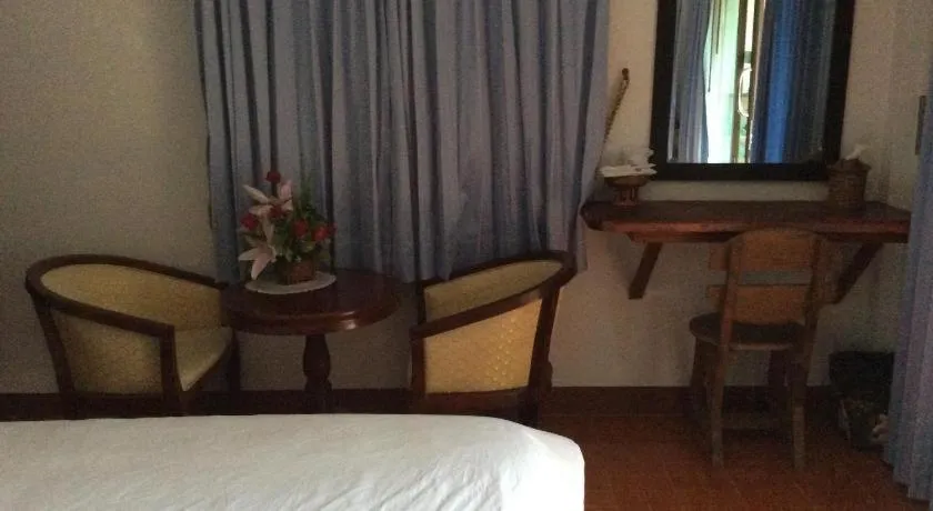 Bed in Himawari Restaurant and Cottage