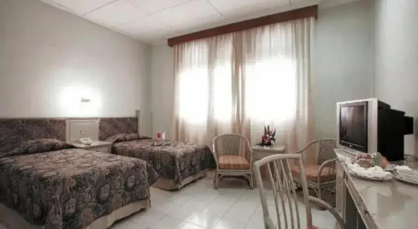 Bed in Hotel Griyadi Kusuma Sahid Bed in Hotel Griyadi Kusuma Sahid