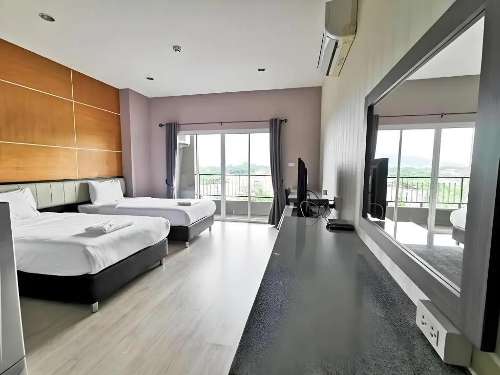 Bed in The Y Residence