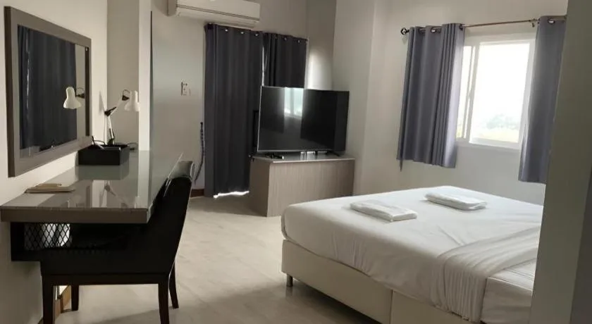 Bed in The Y Residence