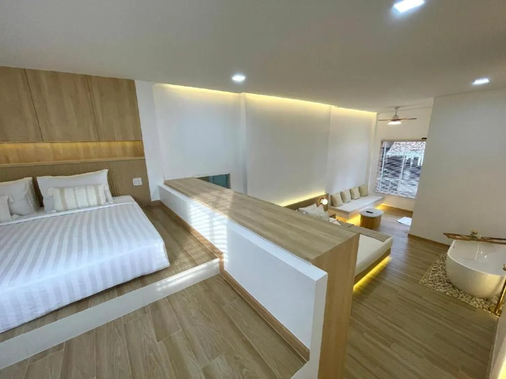 Bed in Tonsak Resort