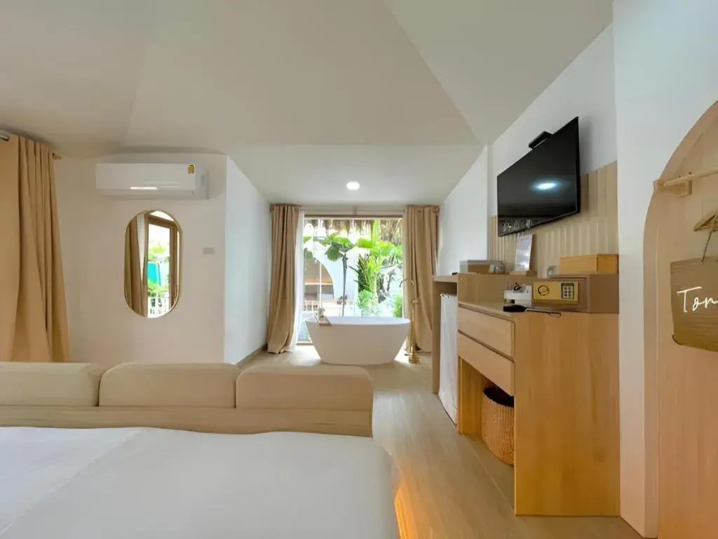 Bed in Tonsak Resort Bed in Tonsak Resort