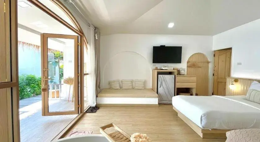 Bed in Tonsak Resort Bed in Tonsak Resort