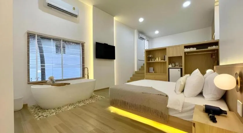 Bed in Tonsak Resort