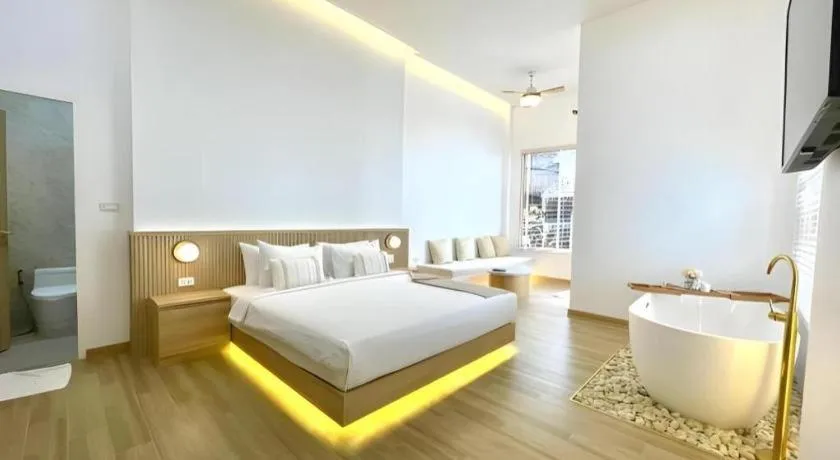 Bed in Tonsak Resort