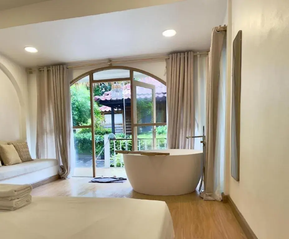 Bed in Tonsak Resort Bed in Tonsak Resort