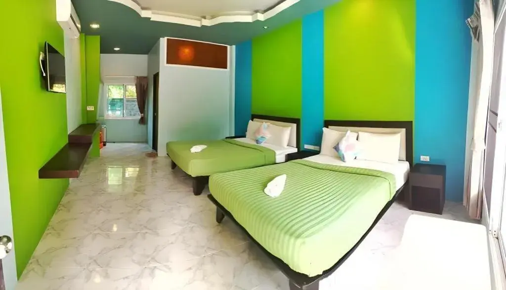 Bed in Seashell Resort Krabi Bed in Seashell Resort Krabi