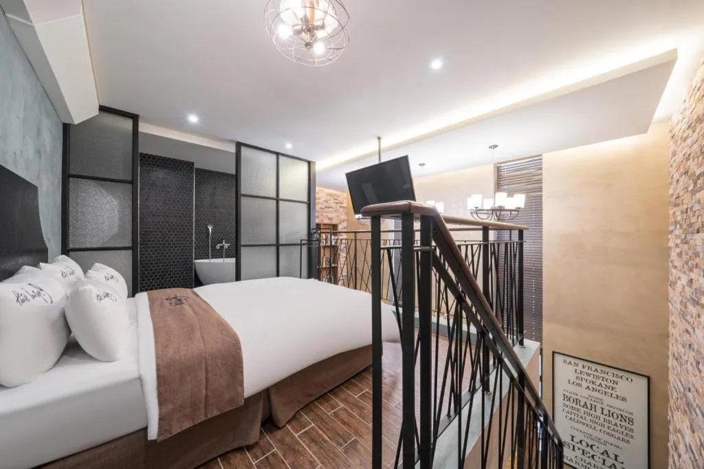 Bed in Hotel Boutique 9